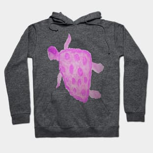 Pink Sea Turtle Hoodie